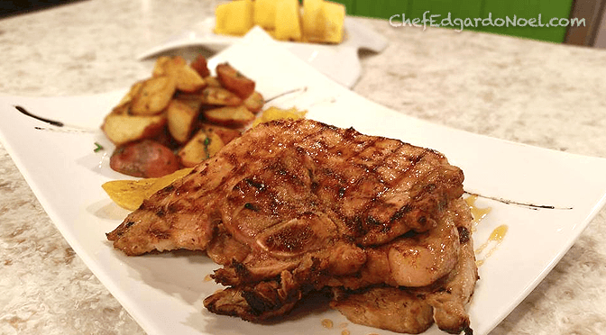 Chuletas de Cerdo a la Parrilla