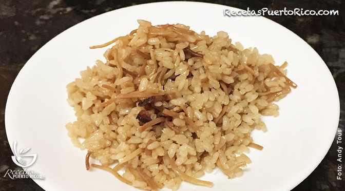 Arroz con Cebolla