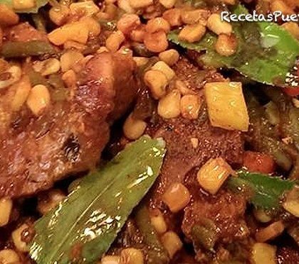 Chuletas a la Jardinera