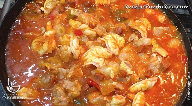 Langosta En Salsa Criolla