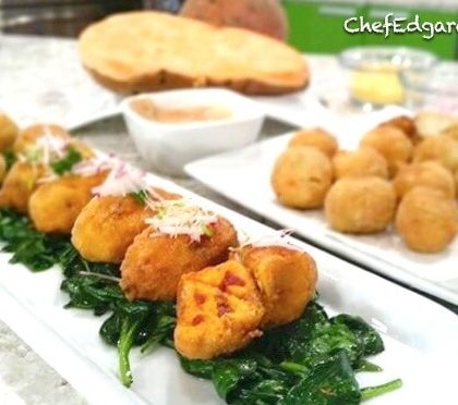 Frituras de Batata y Queso