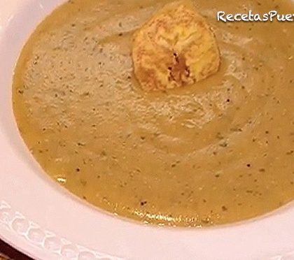 Crema de platano