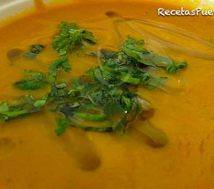Crema de Calabaza