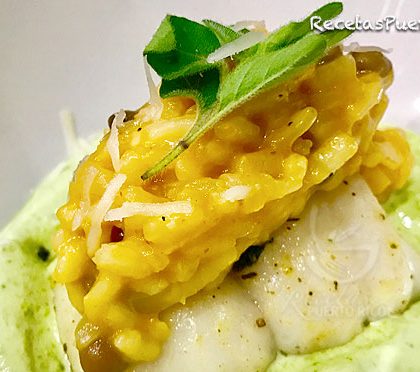 Risotto con Gandules
