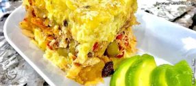 Pastelon de Apio y Bacalao