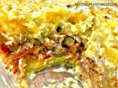 Pastelon de Apio y Bacalao